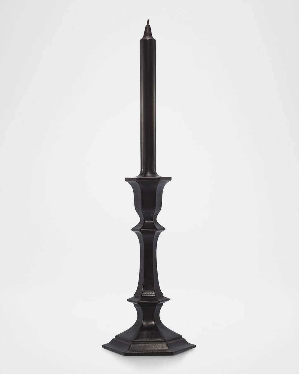 Harcourt Candlestick Candle, Black